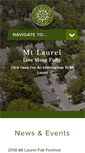 Mobile Screenshot of mtlaurel.com